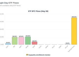 Bitcoin ETFs see $237 million inflow on May 20, led by Ark and BlackRock bitcoin-etfs-see-$237-million-inflow-on-may-20,-led-by-ark-and-blackrock