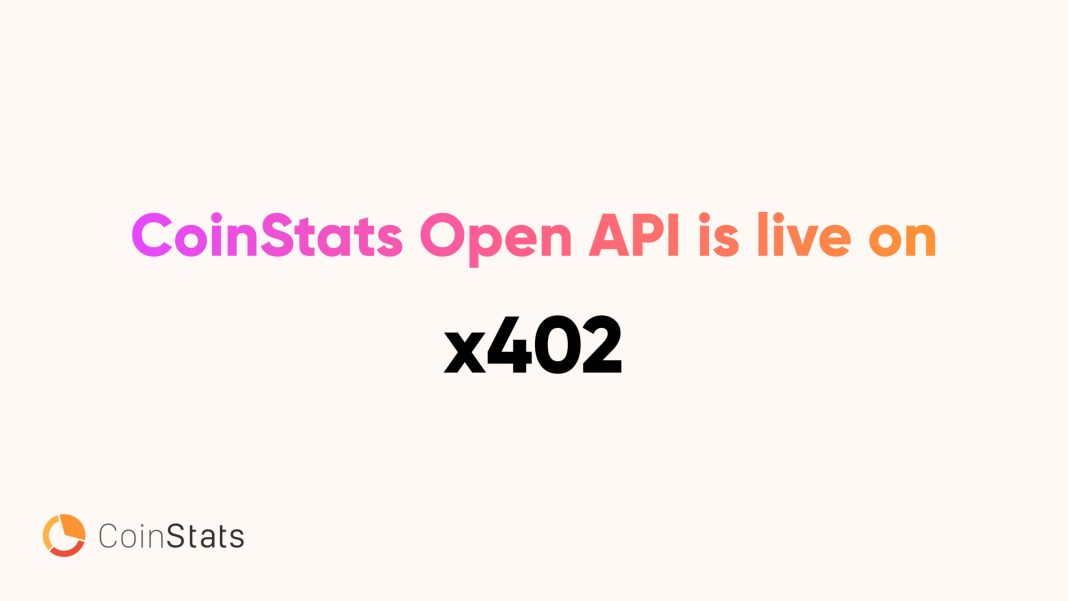 coinstats-turns-crypto-market,-wallet,-and-portfolio-data-into-an-onchain-pay-per-use-utility-with-x402